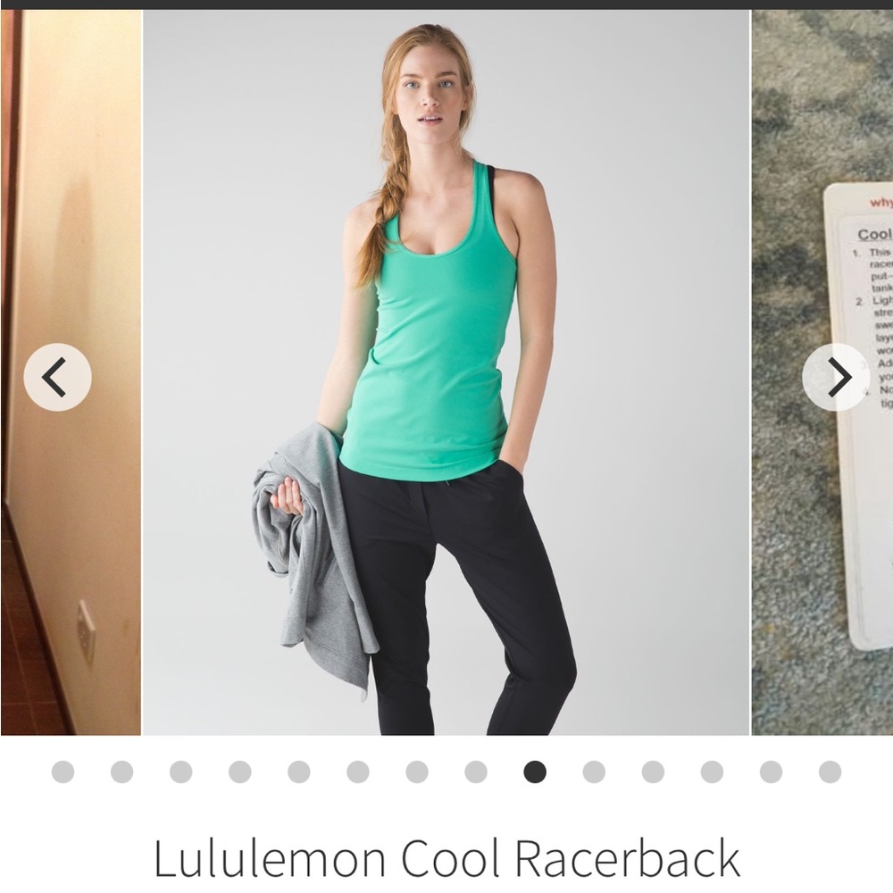 Lululemon cool racerback tank